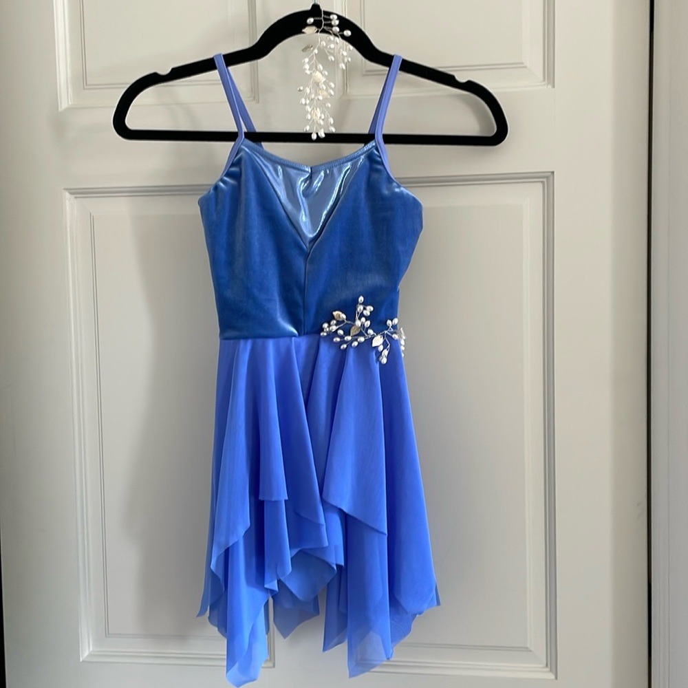 Weissman Daughter periwinkle costume size IC